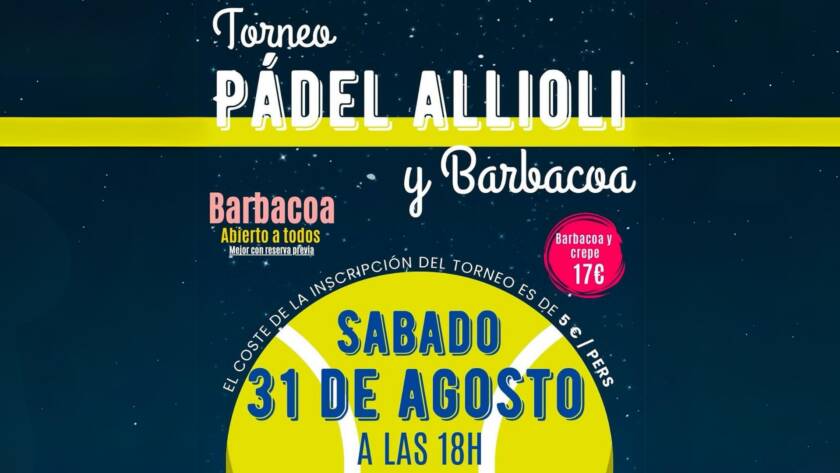 Torneo de Padel Allioli - Padel Empuria Brava