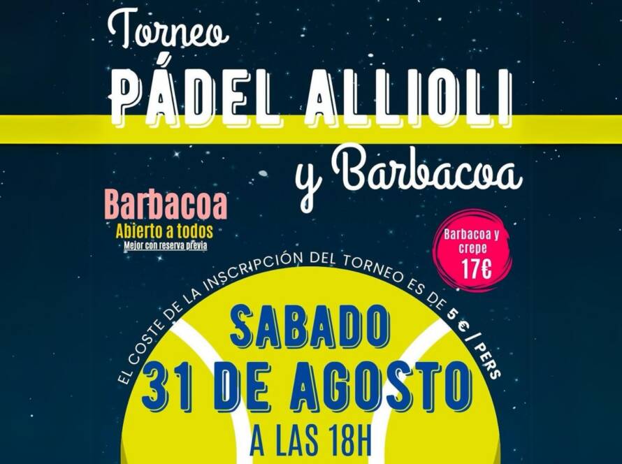 Torneo de Padel Allioli - Padel Empuria Brava