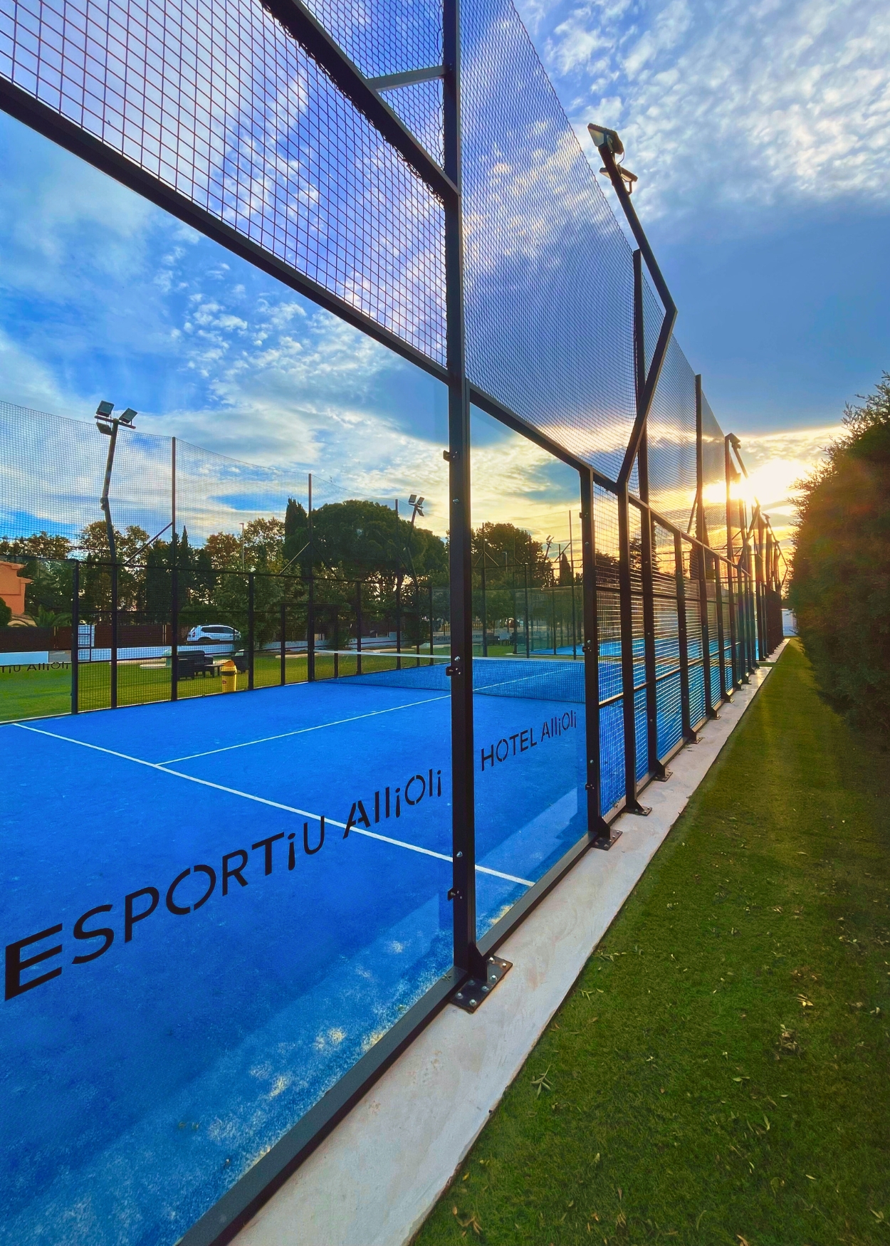 pista padel Espagne empuria brava - hotel allioli